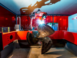 3D printed propeller is milestone is spare parts