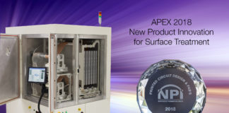 Nordson MARCH Receives NPI Award for its RollVIA Self-contained Vacuum Plasma System