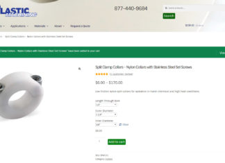 Plastic Machining Company Announces Online Purchasing Solutions