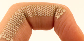 Stickers transform the human body into a multi-touch surface