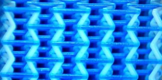 3-D printed multimaterial with programmed stiffness