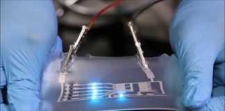 Stretchable metal-polymer bio-devices conductors