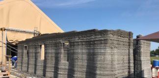 US Marines construct the world’s first 3D-printed barracks hut