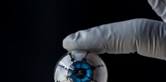 3D-Printed Polymer Photodetectors on Curved Surface a “Bionic Eye”