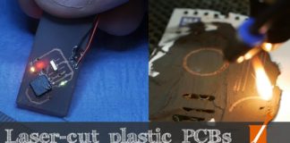 Chemistry and Lasers Turn Any Plastic Surface Into a PCB