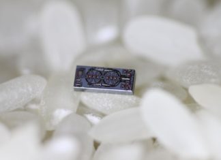 Tiny Optical Gyroscope Smaller Than a Grain of Rice