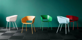 meet marée, a sea inspired chair collection made of 100% recycled plastic