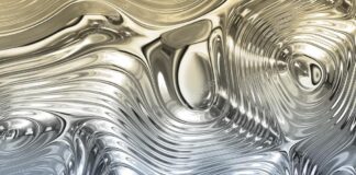 Liquid Metal Sticks to Surfaces without a Binding Agent