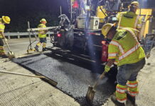 Texas tests its first plastic road Texas tests its first plastic road.