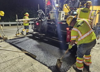 Texas tests its first plastic road Texas tests its first plastic road.