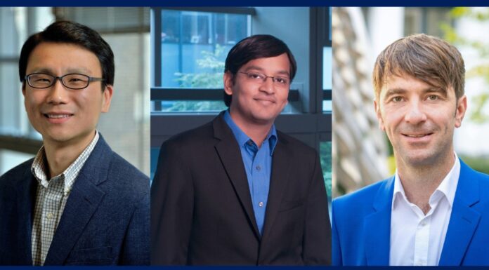 New Class of Materials That Passively Harvest Water from Air Daeyeon-Lee-Amish-Patel-research-PR_Amphiphilic-nanopore-team