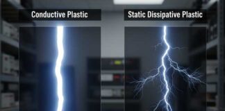 Static Dissipative vs. Conductive Plastics Compared in New Interstate Plastics Technical Guide static-dissipative-vs-conductive plastics