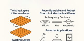 A New Way to Control Mechanical Vibrations in Metamaterials Researchers use twisted surfaces to manipulate mechanical waves