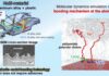 How plastics grip metals at the atomic scale Hierarchical view of polymer–alumina direct bonding across multiple length scales.